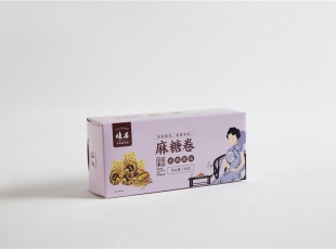 湘潭麻糖卷卡盒-长沙包装厂